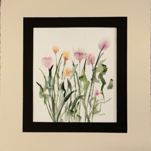 Abstract Flowers by Dianna Porter