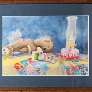 Mending Treasures - Framed