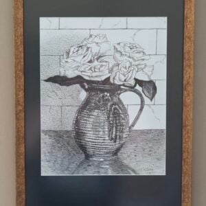 Wedding Roses - framed