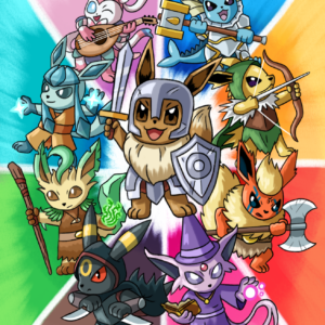 D and Eevee (8.5x11)