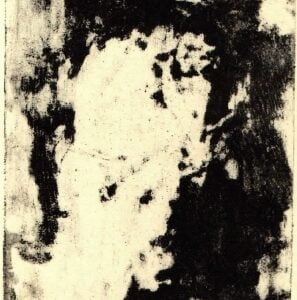 "Two Figures" Lithograph on Paper