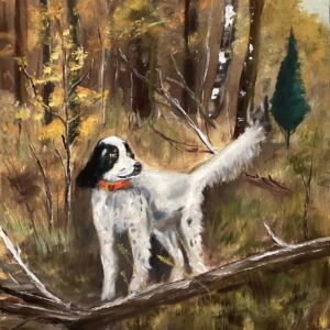 Dog In The Woods