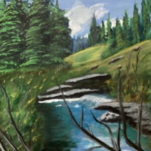 River Pine Forest