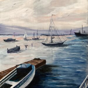 Early Morning Fishing Boats