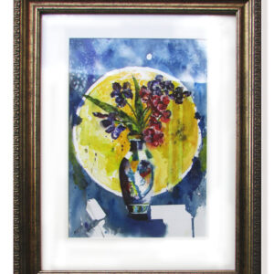 Floral Vase Watercolor